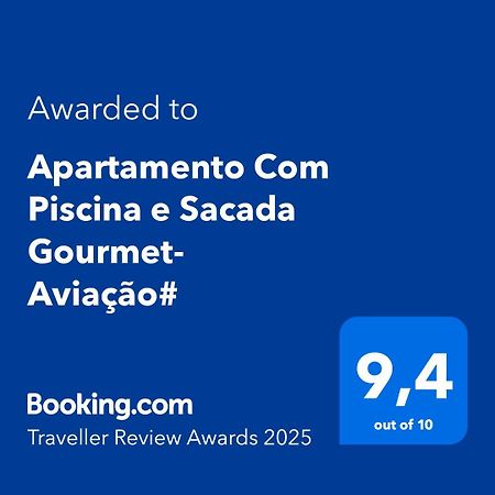 Apartamento Com Piscina E Sacada Gourmet- Aviacao# Apartment Praia Grande  Exterior photo